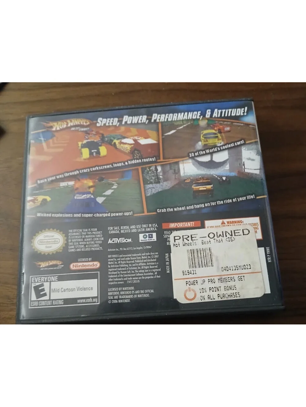 Hot Wheels: Beat That (Nintendo DS)